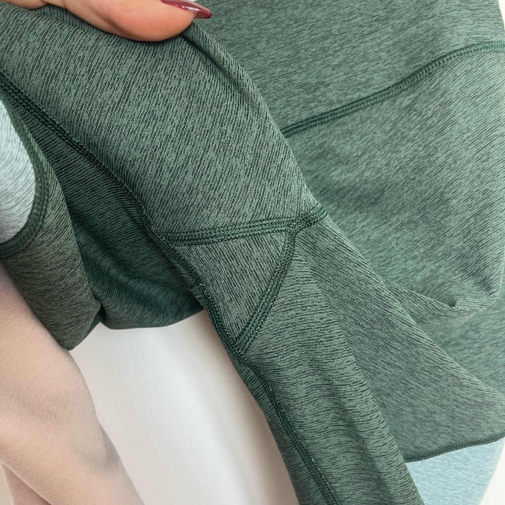 Outdoor Voices NWOT Springs Leggings 7/8 Green Blue - Picture 9 of 9